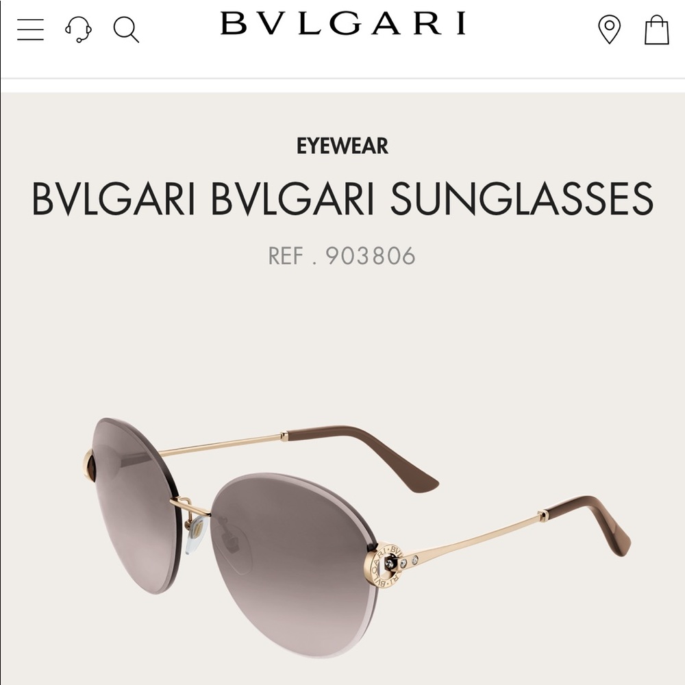 Bvlgari sunglasses